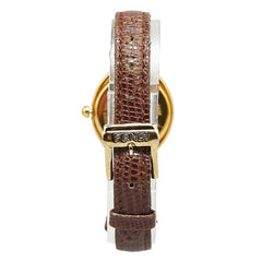 フェンディ チェンジベルト 5色 腕時計 640L クオーツ シルバー文字盤 ステンレススチール レザー レディース FENDI 【中古】