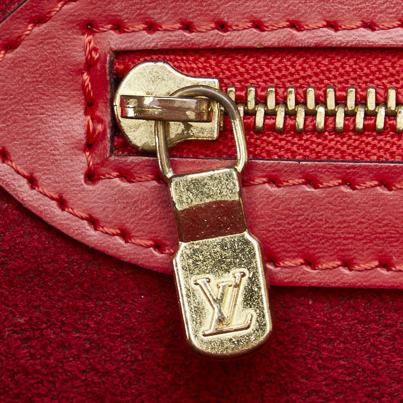 ルイ ヴィトン エピ リュサック トートバッグ ショルダーバッグ M52287 カスティリアンレッド レザー レディース LOUIS VUITTON 【中古】