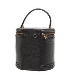 ルイ ヴィトン エピ カンヌ ハンドバッグ バニティバッグ M48032 ノワール ブラック レザー レディース LOUIS VUITTON 【中古】