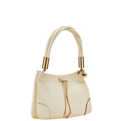 グッチ ショルダーバッグ 108964 ホワイト レザー レディース GUCCI 【中古】