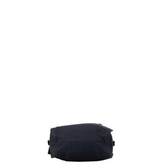 プラダ 三角ロゴプレート トートバッグ ショルダーバッグ ブラック ナイロン レザー レディース PRADA 【中古】