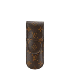 ルイ ヴィトン モノグラム エテュイ スティロ ペンケース M62990 ブラウン PVC レディース LOUIS VUITTON 【中古】