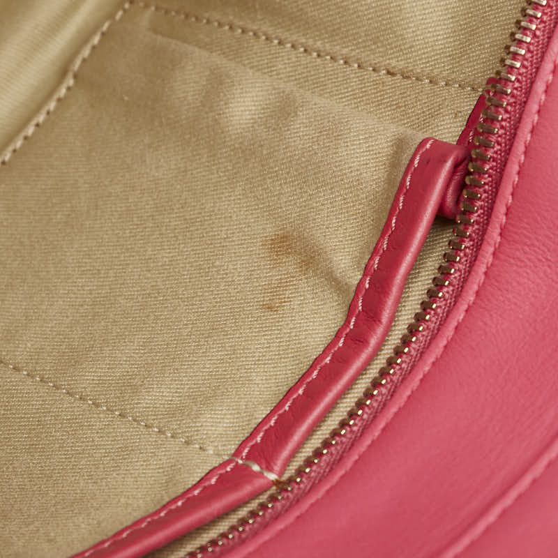 ヴァレンチノ ローマンスタッズ ハンドバッグ ショルダーバッグ 2WAY ピンク レザー レディース Valentino 【中古】
