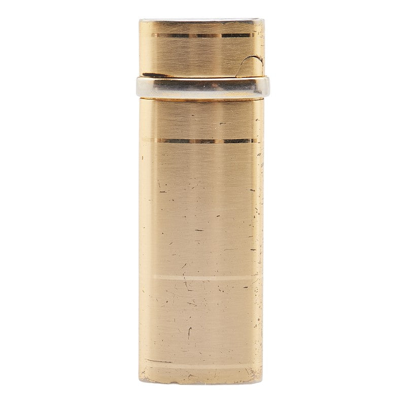 イヴ サンローラン YSLロゴ ガスライター ライター ゴールド メッキ レディース YVES SAINT LAURENT 【中古】