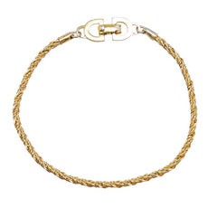 ディオール ブレスレット ゴールド メッキ レディース Dior 【中古】