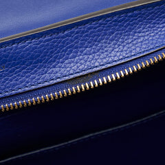 セリーヌ ハンドバッグ ショルダーバッグ 2WAY ブルー レザー スウェード レディース CELINE 【中古】