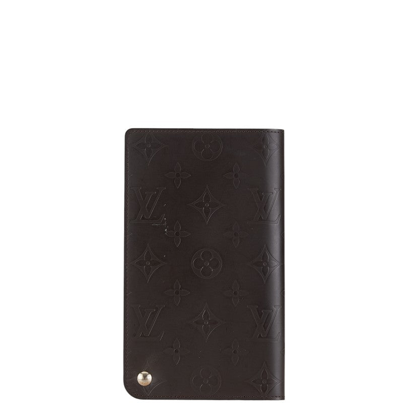 ルイ ヴィトン モノグラム グラセ ホイスト 二つ折り財布 M66450 ブラウン レザー レディース LOUIS VUITTON 【中古】