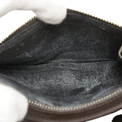 ルイ ヴィトン モノグラム グラセ ホイスト 二つ折り財布 M66450 ブラウン レザー レディース LOUIS VUITTON 【中古】