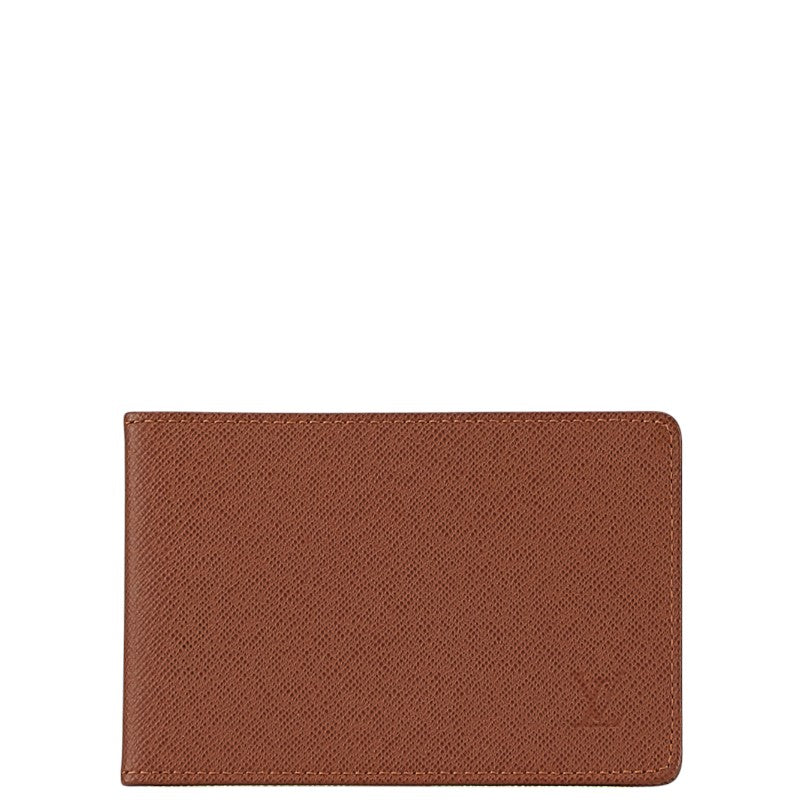 ルイ ヴィトン タイガ パスケース MB0072A ブラウン レザー レディース LOUIS VUITTON 【中古】