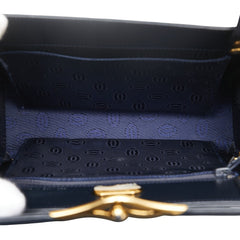 カルティエ ミニハンドバッグ ブラック レザー レディース CARTIER 【中古】