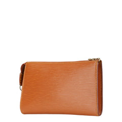 ルイ ヴィトン エピ ポシェット アクセソワール ポーチ 化粧ポーチ M52948 ブラウン レザー レディース LOUIS VUITTON 【中古】