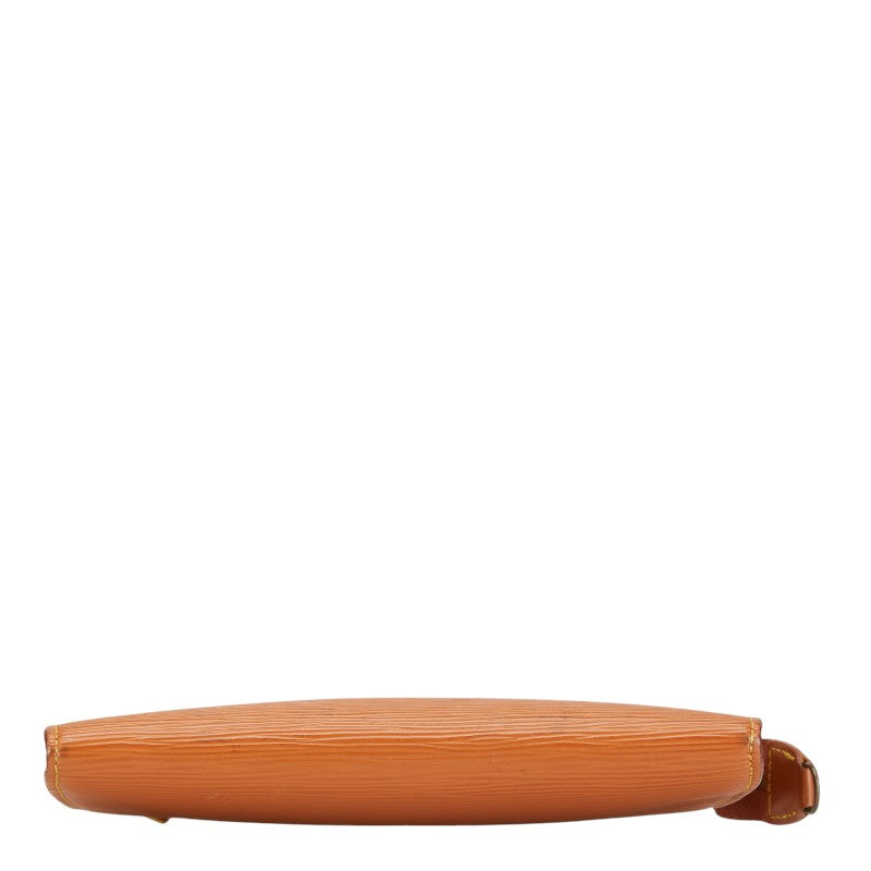 ルイ ヴィトン エピ ポシェット アクセソワール ポーチ 化粧ポーチ M52948 ブラウン レザー レディース LOUIS VUITTON 【中古】