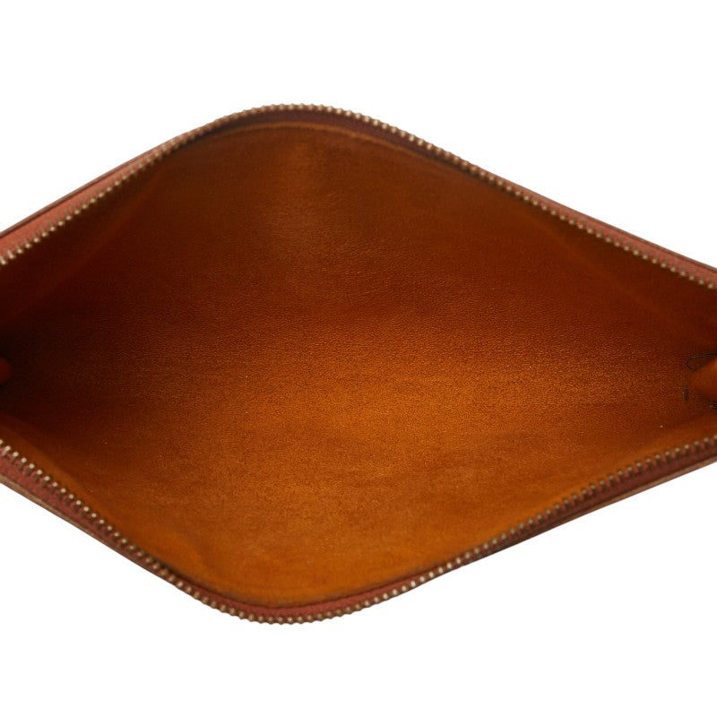 ルイ ヴィトン エピ ポシェット アクセソワール ポーチ 化粧ポーチ M52948 ブラウン レザー レディース LOUIS VUITTON 【中古】
