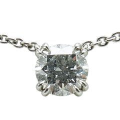 ハリーウィンストン ラウンドカットソリティア ネックレス PIDPRD005SI Pt950 プラチナ レディース HARRY WINSTON 【中古】