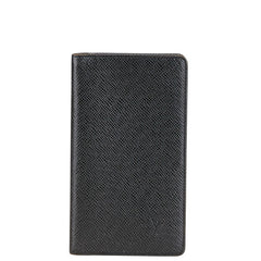 ルイ ヴィトン タイガ アジェンダポッシュ 手帳カバー R20425 アルドワーズ ブラック レザー メンズ LOUIS VUITTON 【中古】
