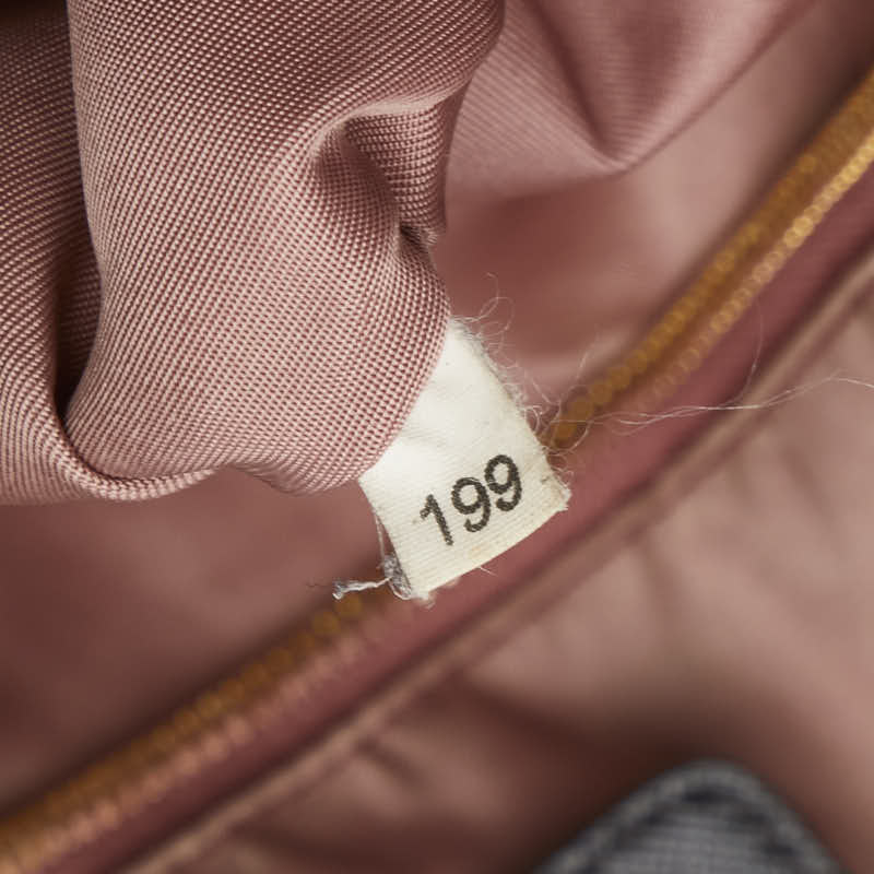 プラダ トートバッグ ハンドバッグ ブラック ナイロン レザー レディース PRADA 【中古】