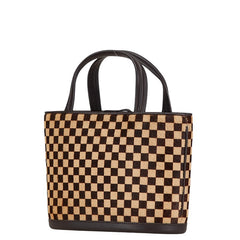 ルイ ヴィトン ダミエ ソバージュ インパラ ハンドバッグ M92133 ブラウン ハラコ レザー レディース LOUIS VUITTON 【中古】