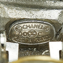 シャネル ココマーク ラウンド イヤリング シルバー メタル レディース CHANEL 【中古】