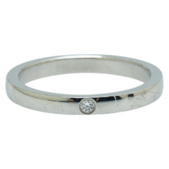 カルティエ 1Pダイヤ リング 指輪 #47 Pt950 プラチナ レディース CARTIER 【中古】