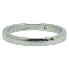 カルティエ 1Pダイヤ リング 指輪 #47 Pt950 プラチナ レディース CARTIER 【中古】