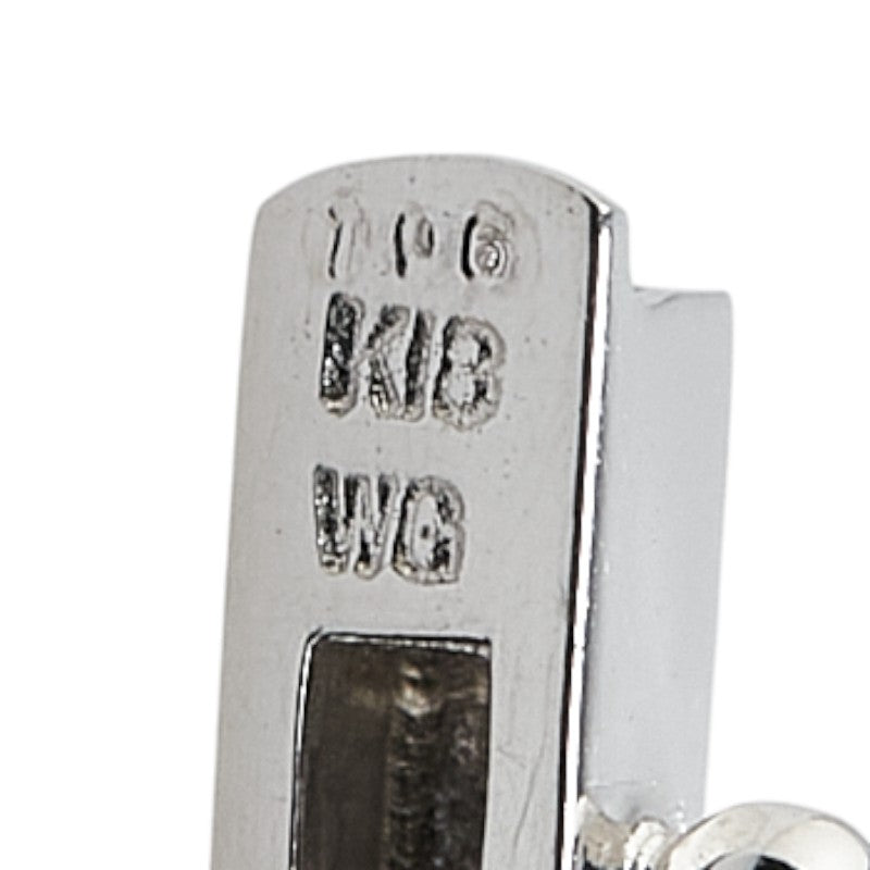 K18WG ホワイトゴールド ダイヤ1.06ct ブレスレット レディース 【中古】
