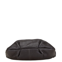 フルラ ショルダーバッグ ブラウン シルバー レザー レディース Furla 【中古】