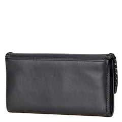 サルヴァトーレフェラガモ リボン 長財布 ブラック レザー レディース Salvatore Ferragamo 【中古】
