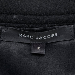 マークジェイコブス ピーコート サイズ：2 ブラック キャメル レディース MARC JACOBS 【中古】