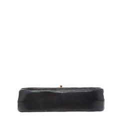 シャネル マトラッセ ココマーク チェーン ショルダーバッグ ブラック ラムスキン レディース CHANEL 【中古】