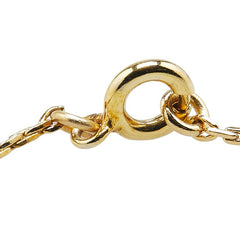 ディオール CDロゴ ブレスレット ゴールド メッキ レディース Dior 【中古】