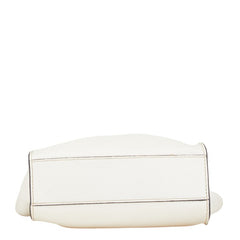 マークジェイコブス ショルダーバッグ ハンドバッグ 2WAY ホワイト レザー レディース MARC JACOBS 【中古】