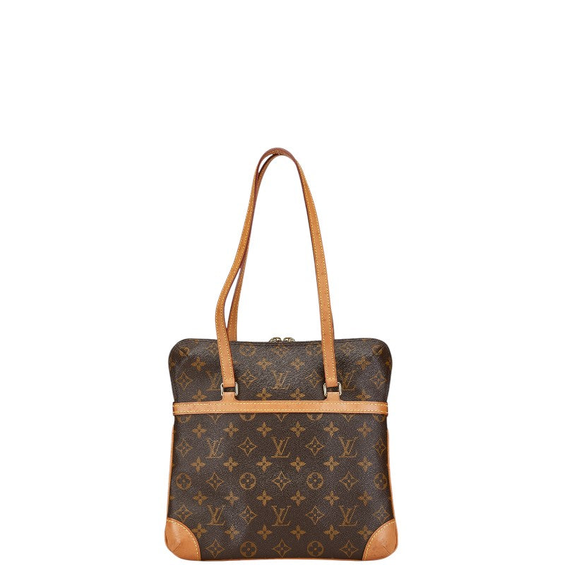 ルイ ヴィトン モノグラム クーサンGM ショルダーバッグ M51141 ブラウン PVC レザー レディース LOUIS VUITTON 【中古】