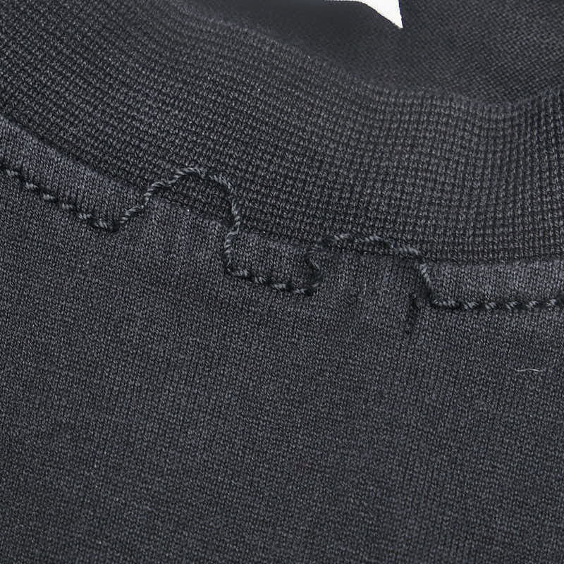 バーバリー 19SS カットアウトディティール 半袖 Tシャツ サイズ：XS ブラック コットン メンズ BURBERRY 【中古】