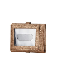 サルヴァトーレフェラガモ カードケース パスケース ブラウン レザー レディース Salvatore Ferragamo 【中古】