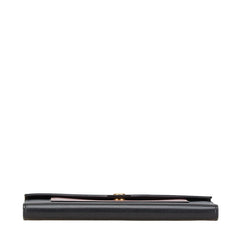 セリーヌ トライフォールデッド マルチファンクション 長財布 ブラック ピンク レザー レディース CELINE 【中古】