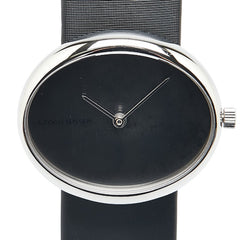 ジョージジェンセン 323 ヴィヴィアンナ 腕時計 クオーツ シルバー文字盤 ステンレススチール レディース Georg Jensen 【中古】
