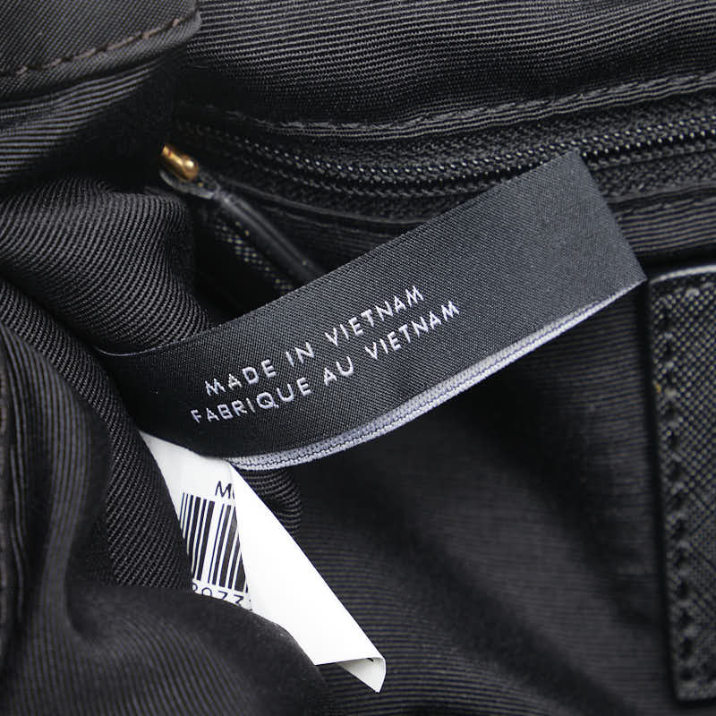 マークバイマークジェイコブス トゥルーパー リュック バックパック ブラック ゴールド ナイロン レザー レディース MARC BY MARC JACOBS 【中古】