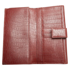グッチ インターロッキングG スタッズ 二つ折り財布 231843 レッド レザー レディース GUCCI 【中古】