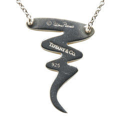 ティファニー スクリブル ネックレス SV925 シルバー レディース TIFFANY&Co. 【中古】