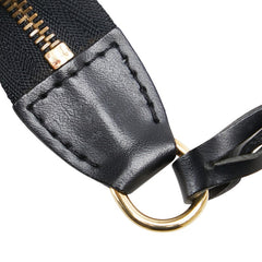 ルイ ヴィトン エピ ポシェット アクセソワール アクセサリーポーチ ハンドバッグ M52942 ノワール ブラック レザー レディース LOUIS VUITTON 【中古】