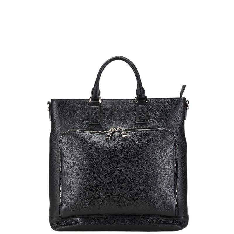 グッチ コスモポリス ハンドバッグ トートバッグ 406463 502752 ブラック レザー レディース GUCCI 【中古】