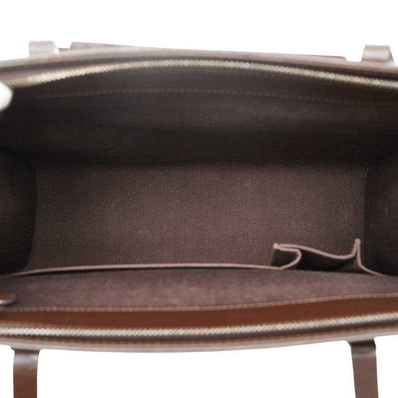 ルイ ヴィトン エピ クロワゼットPM ハンドバッグ M5249D モカ ブラウン レザー レディース LOUIS VUITTON 【中古】