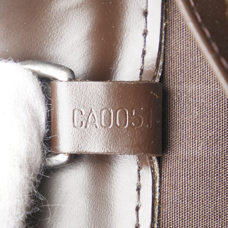 ルイ ヴィトン エピ クロワゼットPM ハンドバッグ M5249D モカ ブラウン レザー レディース LOUIS VUITTON 【中古】