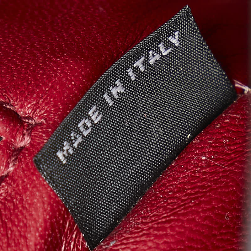 プラダ サフィアーノ 斜め掛け ショルダーバッグ ブラック ホワイト レザー レディース PRADA 【中古】