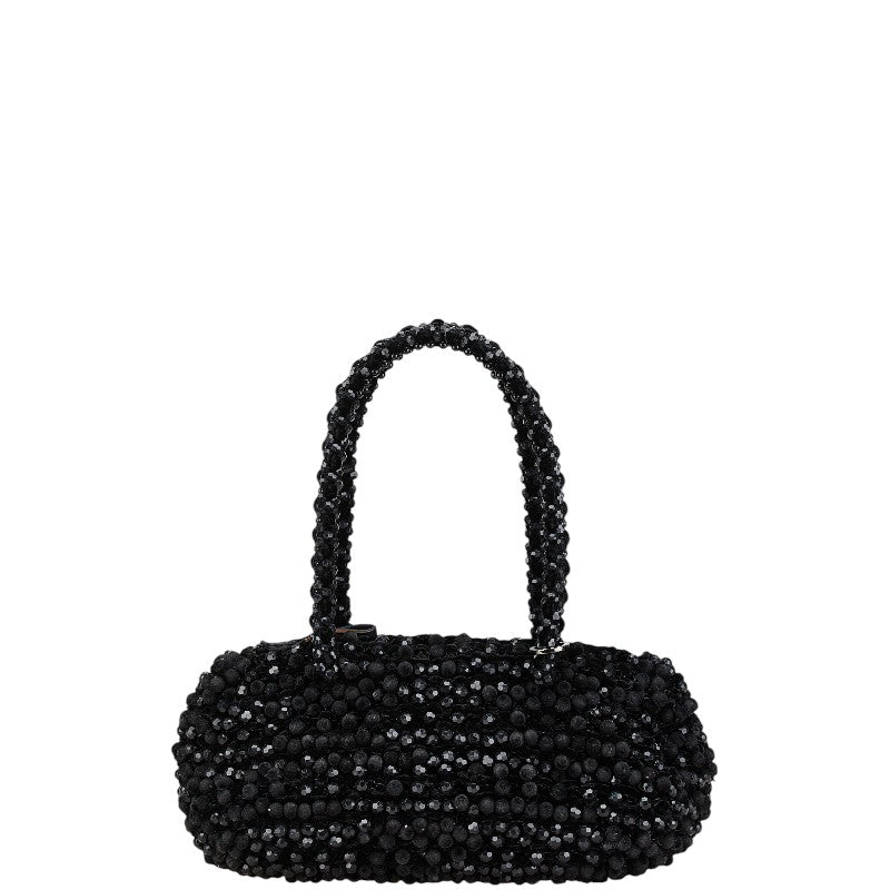 アンテプリマ ハンドバッグ ブラック ビーズ ベロア レディース ANTEPRIMA 【中古】