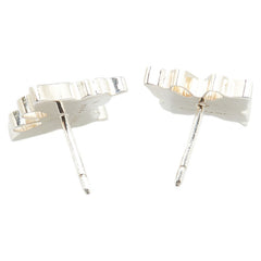 グッチ 蝶 バタフライ ピアス SV925 シルバー レディース GUCCI 【中古】