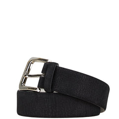ブルガリ エリプス クラシック ラウンドスクエアバックル ベルト 70/28 ブラック レザー メンズ BVLGARI 【中古】