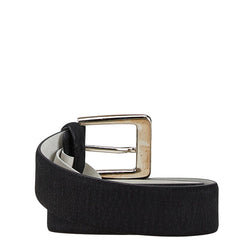 ブルガリ エリプス クラシック ラウンドスクエアバックル ベルト 70/28 ブラック レザー メンズ BVLGARI 【中古】