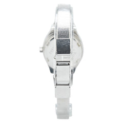 シチズン コスモスターV2 腕時計 自動巻き ブルー文字盤 ステンレススチール レディース CITIZEN 【中古】