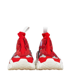 ヴァレンチノ ハイカットスニーカー サイズ：23 レッド ナイロン レザー レディース Valentino 【中古】